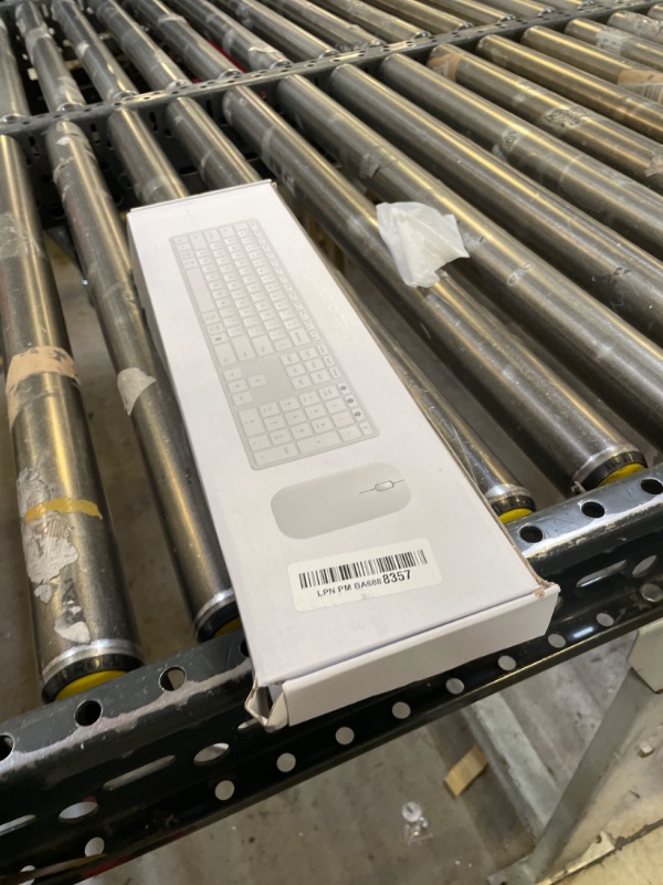 Photo 1 of Wireless Bluetooth Keyboard and Mouse Combo (USB + Dual BT), seenda Multi-Device Rechargeable Slim Keyboard and Mouse, Compatible for Win 7/8/10, MacBook Pro/Air, iPad, Tablet - Black Rose Gold