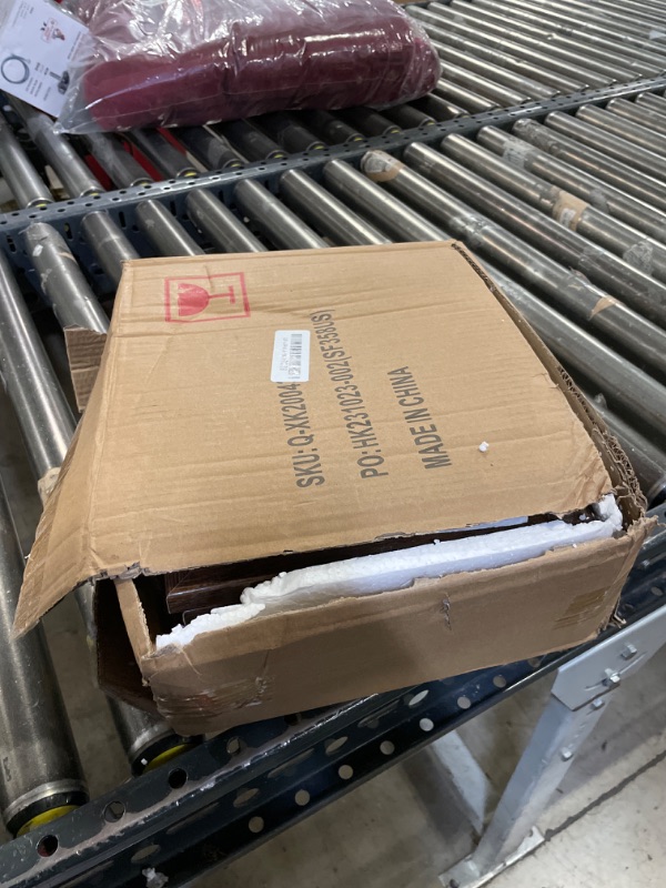 Photo 1 of CRUGLA 8x10 Picture Frame Set of 6, Rustic 8 by 10 Photo Frame for Wall Tabletop Vertical Horizontal Display, Brown