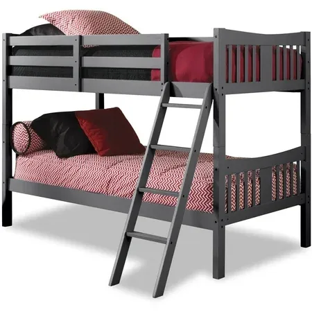 Photo 1 of Stork Craft Caribou Bunk Bed - Gray