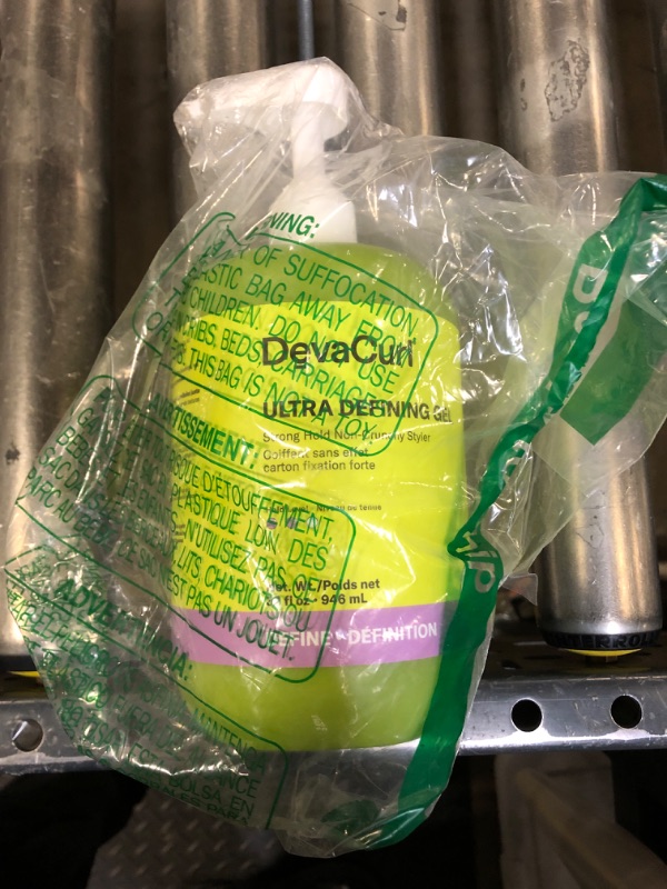 Photo 1 of DevaCurl Ultra Defining Gel Strong Hold No-Crunch Styler, Bright Breeze, 32 fl. oz.