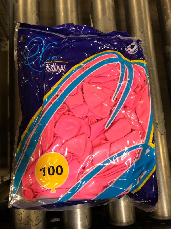 Photo 1 of 100 PACK PINK BALLOONS