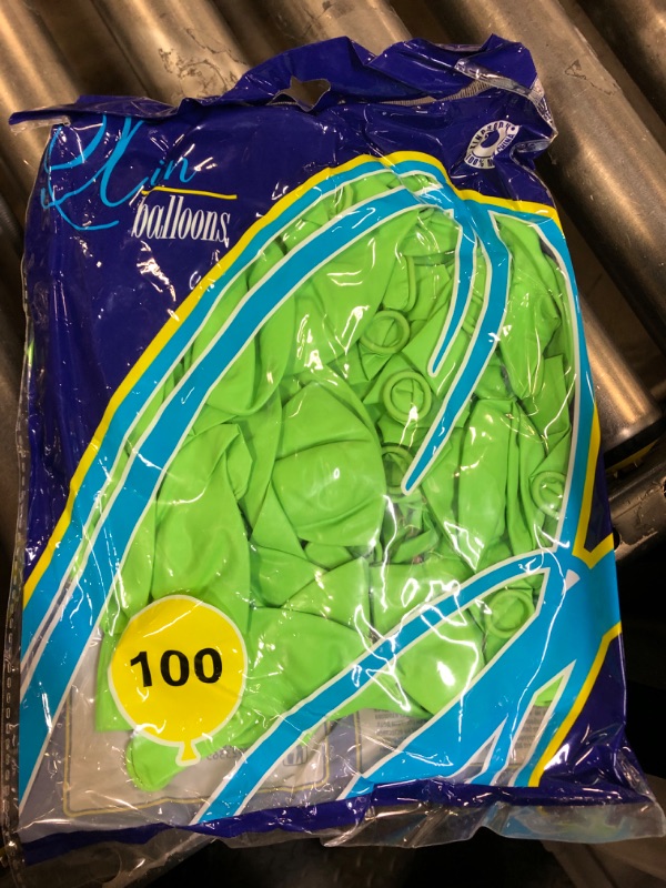 Photo 1 of 100 PACK GREEN BALLOONS