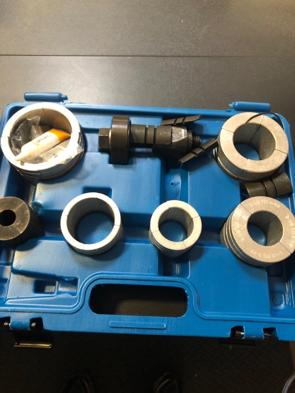 Photo 1 of weyleity Exhaust Pipe Expander Tool Set | 28mm Exhaust Pipe Stretcher Tool Muffler Pipe Spreader Automotive Car Tool Kit 1-5/8 to 4-1/4 Inches for Tail Pipe Tube