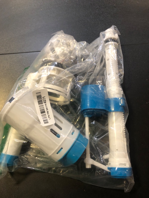 Photo 2 of 1 Set Float Valve Water Valve Toilet Flush Valve Glacier Bay Toilet Parts Toilet Fill Valve Replacement Kit Water-saving Toilet Repair Accessories Abs Flusher Inlet Valve