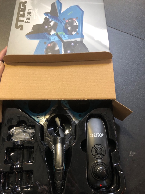 Photo 1 of AUGARDEN V17 Jet Fighter Stunt RC Plane 2024 New 2.4GHz Remote Control Airplane with 2 Batteries, 360° Drop-Resistant Stunt Spin Remote & Light RC Airplane for Kids Boys