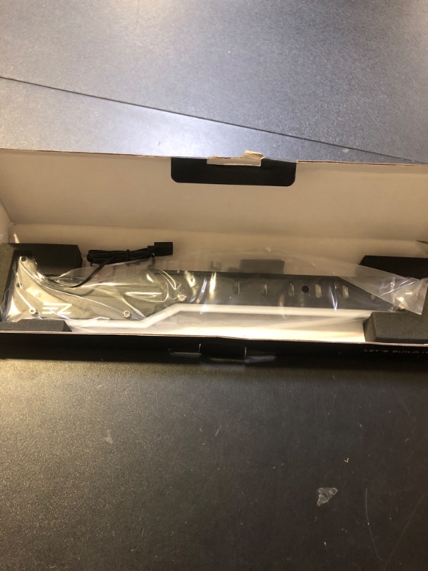 Photo 1 of EZDIY-FAB GPU Holder Brace Graphics Card GPU Support Video Card Holder Bracket with 5V 3 Pin ARGB LED, Video Card Sag Holder/Holster Bracket Support RX6700,RTX3090- 309EZ-Black