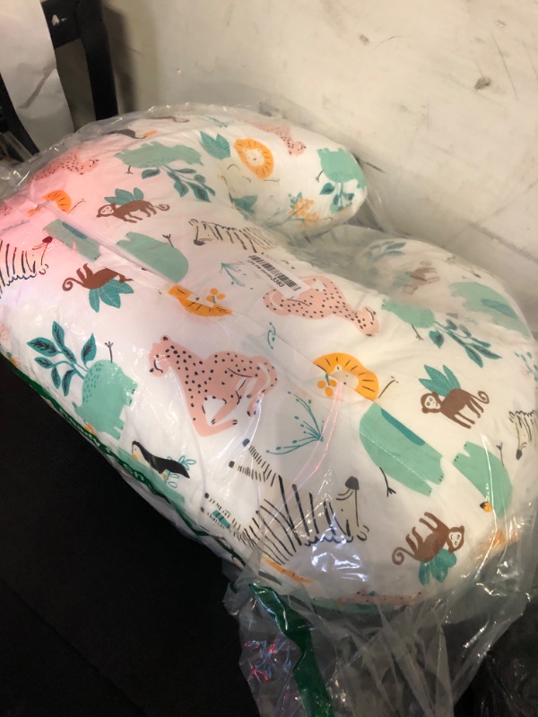 Photo 1 of Momcozy Original Nursing Pillow for Breastfeeding, Plus Size Breastfeeding Pillows for More Support, with Adjustable Waist Strap and Removable Cotton Cover, Colorful Wildlife