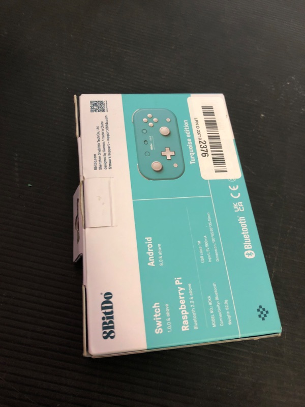 Photo 1 of 8Bitdo Lite 2 Bluetooth Gamepad for Switch, Switch Lite, Android and Raspberry Pi (Turquoise)