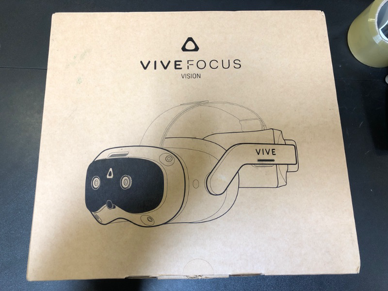 Photo 1 of HTC Vive Focus Vision — Mixed Reality and PC VR Headset + Controllers — Consumer Edition