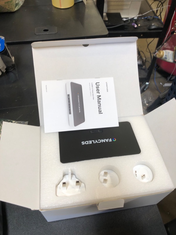 Photo 1 of New RGBW 3 HDMI 2.1 Fancy Sync Box Streaming Media Syncing Device with 3 HDMI Ports, 4K 120Hz, HDR, and Movie Support (for 56" to 65" TVs)