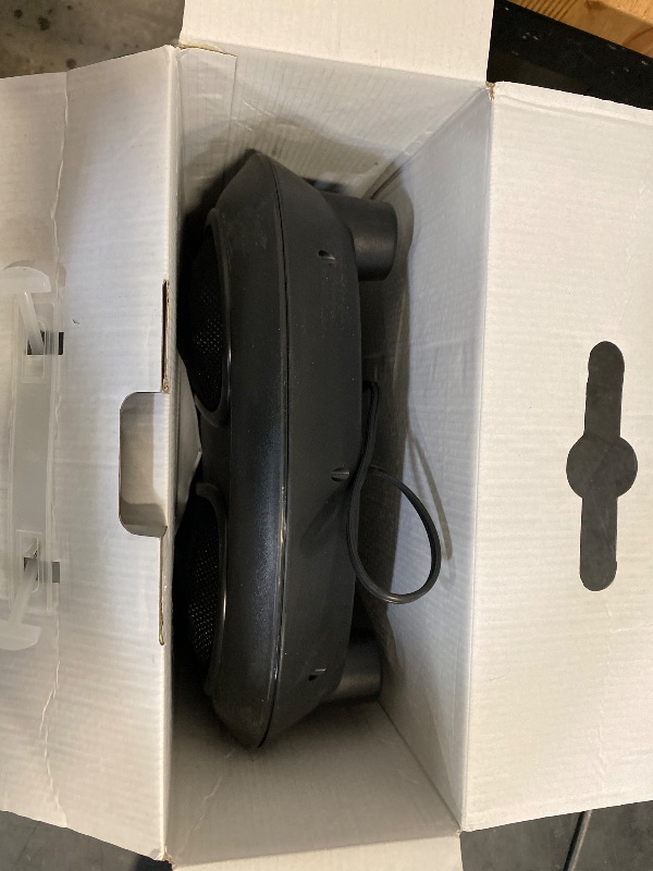 Photo 1 of Nekteck Foot Massager with Heat, Shiatsu Heated Electric Kneading Foot Massager Machine for Plantar Fasciitis, Built-in Infrared Heat Function and Power Cord (Black)