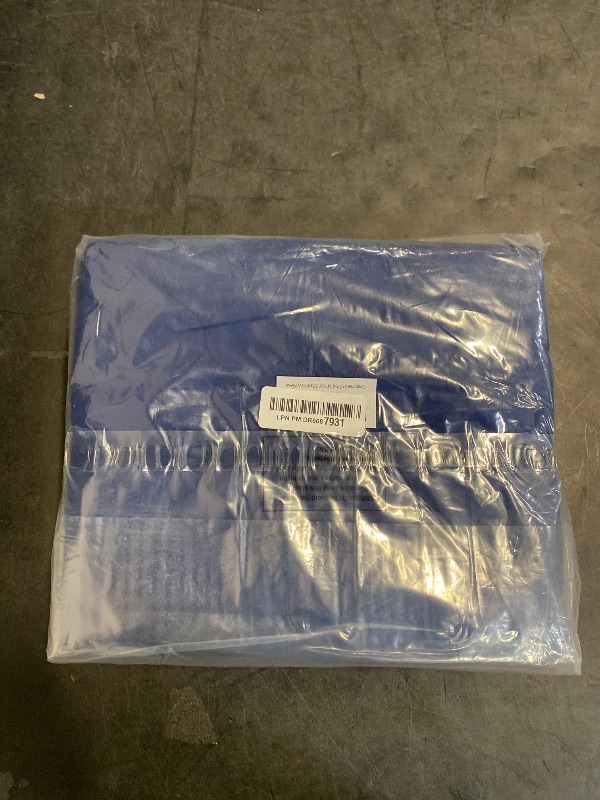 Photo 1 of Pack of 2 Careboree Waterproof Bed Pads for Incontinence 34X60 inches Underpads Reusable and Washable Durable Extra Absorbent Draw Sheet for Mattress Navy Blue