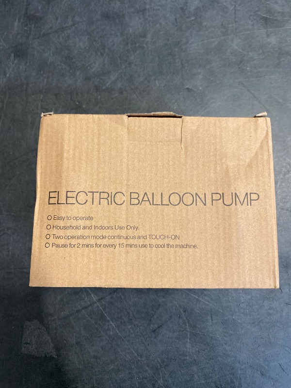 Photo 1 of Voircoloria Balloon Pump Electric, Portable Automatic Dual Nozzle Inflator 110V 600W with Tying Tools for Birthday Gender Reveal Baby Shower Balloons Party Decorations(Rose Red)