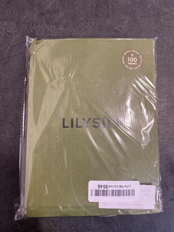 Photo 1 of LILYSILK 2pc Silk Pillowcase Set Standard Luxury Both Sides Real 19 Momme Mulberry Charmeuse Black Standard