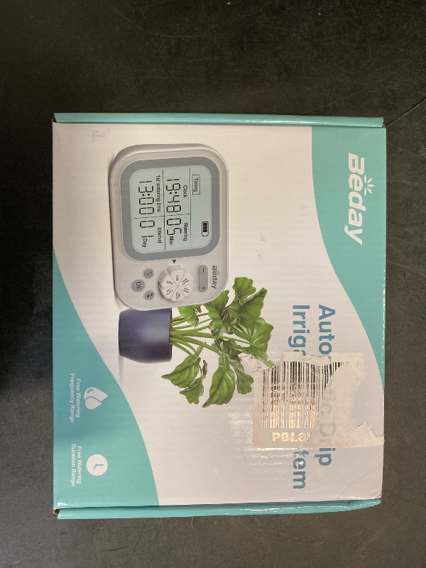 Photo 1 of Automatic Plant Waterer Indoor Self Watering System for 15 Potted Plants, Auto Drip Irrigation Kit Programmable Water Timer with Smart Humidity Detection