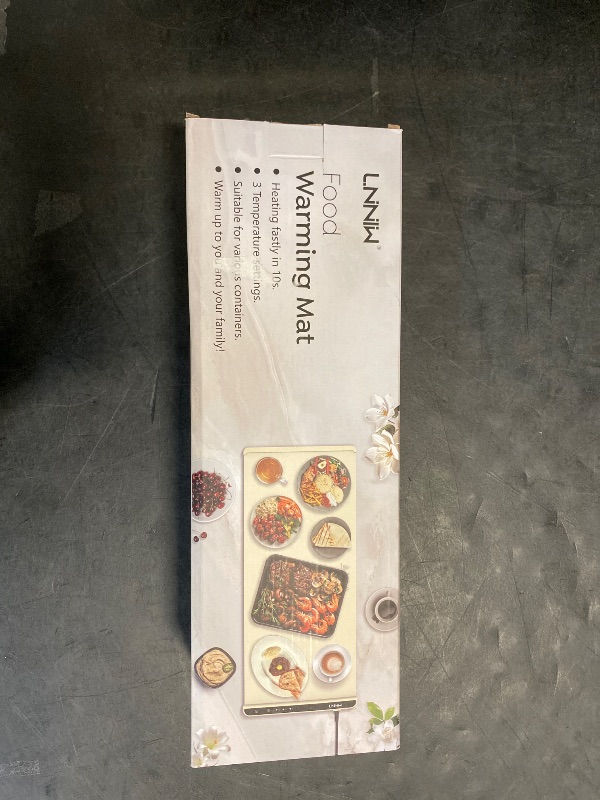 Photo 1 of Extra Large Food Warming Mat, 36x15 Inch Electric Heating Tray for Parties, Buffets, and Family Gatherings
