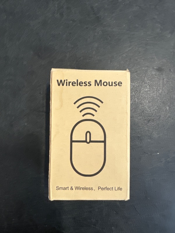 Photo 1 of KBCASE Wireless Mouse, LED Wireless Mouse for Laptop, Dual Mode Wireless Bluetooth Mouse (2.4G+BT) with USB Receiver, Portable Rechargeable Computer Mouse for Laptop/PC/MacBook/Tablet