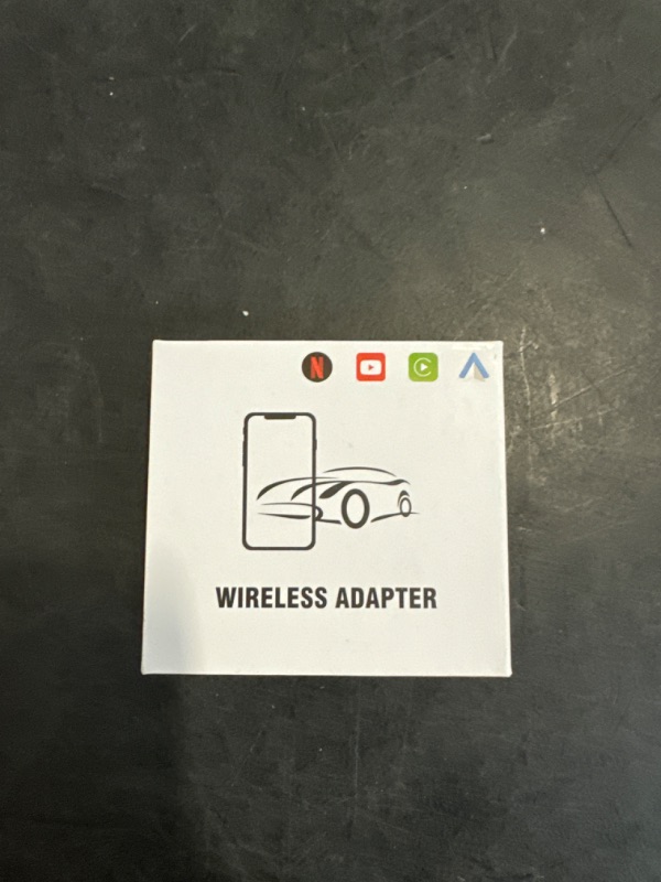 Photo 1 of Wireless CarPlay Adapter, 2025 Upgrade Support Netflix/YouTube/TF Card Plug & Play Dongle with Apple Car Play Wireless Adapter Android Auto Wireless Adapter for Cars from 2015&iPhone iOS10+