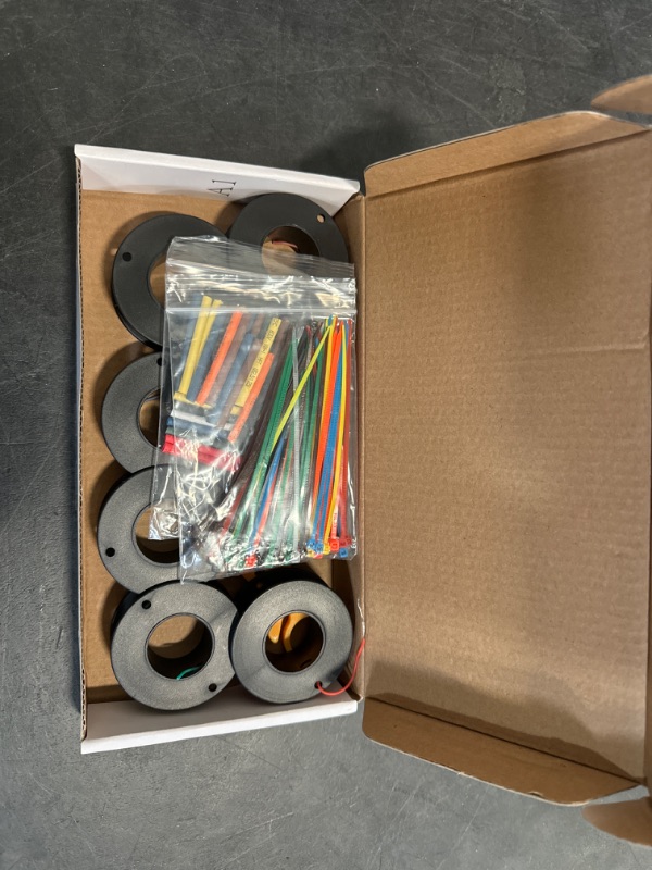 Photo 1 of DEKIEVALE 30 AWG Stranded Wire Spool, 16.5ft Each in 8 Colors - Silicone Electrical Tinned Copper Wire, 30 Gauge Flexible Hook Up Wire Kit for DIY, Automotive, Home, and Power Wiring