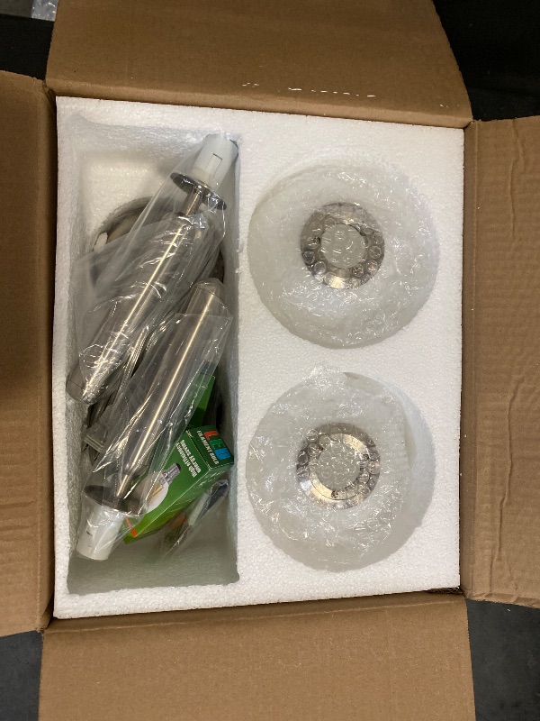 Photo 1 of Dimmable Wall Sconces Set of Two, Brushed Nickel Plug in Wall Sconces with Glass Globe Shade, Silver Wall Lamp with Plug in Cord, Bathroom Light Fixture with Switch Wall Light for Bedside Bedroom