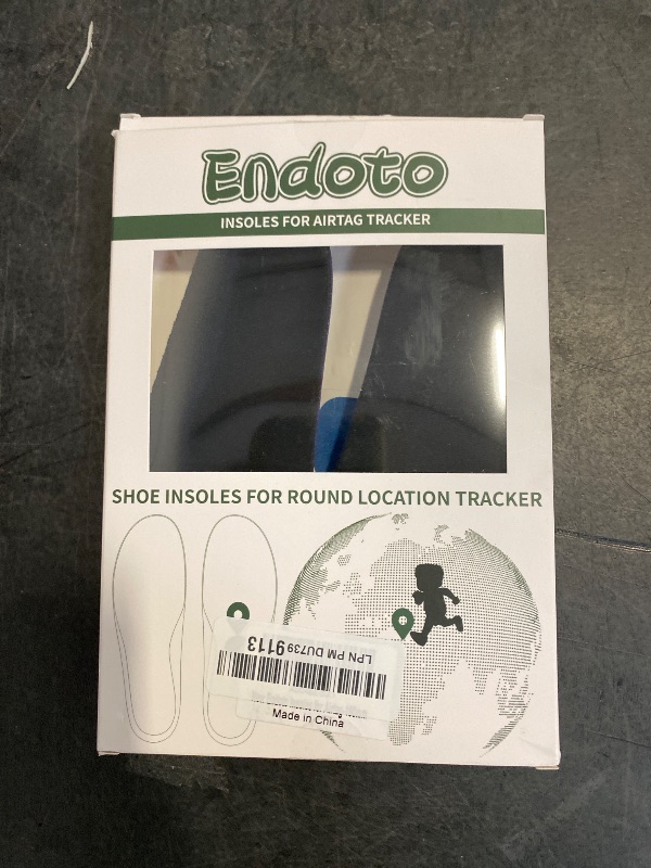 Photo 1 of Endoto Insoles for Airtag Tracking Devise Hidden Holder for Kids Child and Adults, Comfortable Securely Mounted Shoe Inserts for Footwear-190mm