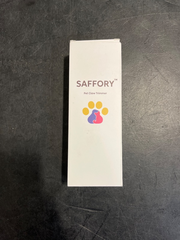 Photo 1 of Saffory Dog Paw Trimmer, Pet Claw Trimmer with LED Light, Low Noise USB Rechargeable Pet Clipper. Suitable for Dogs and Cats, for Trimming Hair Around Paws Eyes Ears Face Buttocks. (1)