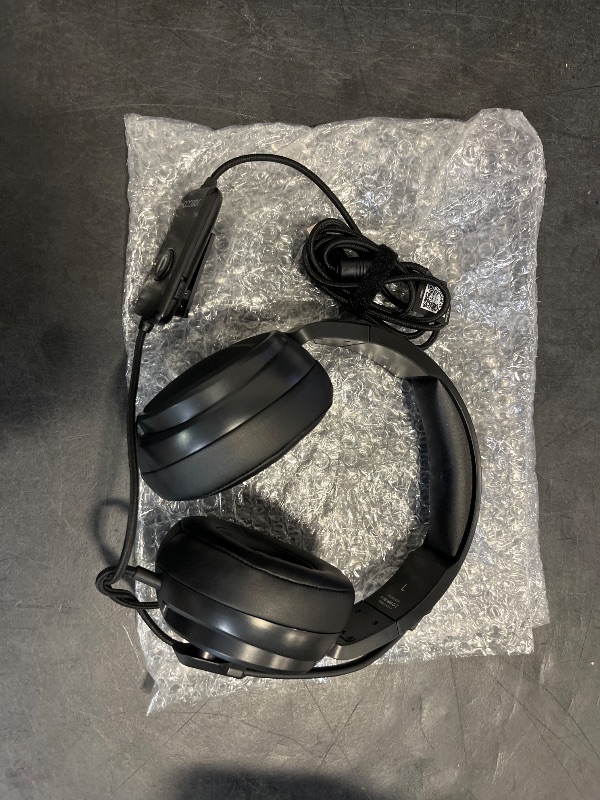 Photo 1 of Jeecoo V20U USB Pro Gaming Headset for PC - 7.1 Surround Sound Headphones with Noise Cancelling Microphone- Memory Foam Ear Pads for Laptop Computers