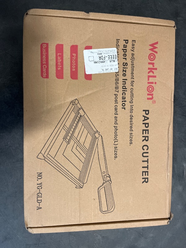 Photo 1 of WORKLION Guillotine Paper Cutter A4 – Heavy Duty Paper Trimmer with Safety Guard,15 Sheets Capacity, Precision Guillotine Cutter for Cutting Paper, Card,Photos,Vinyl and More with Ease.