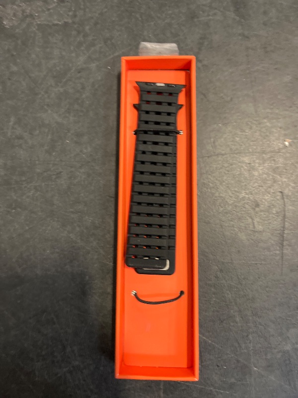 Photo 1 of Bandletic Compatible with Apple Watch Ultra 2/Ultra Band 49mm/46mm/45mm/44mm/42mm(3/2/1) Men Women, Magnetic Silicone Rugged Sport Watchband for iWatch SE2/SE/10/9/8/7/6/5/4