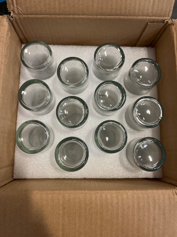 Photo 1 of Hewory Cylinder Glass Bud Vases: Set of 12 Small Clear Skinny Single Flower Vase for Centerpieces - Minimalist Tall Decorative Bulk Vases for Wedding Birthday Bridal Shower Party Events Table Decor