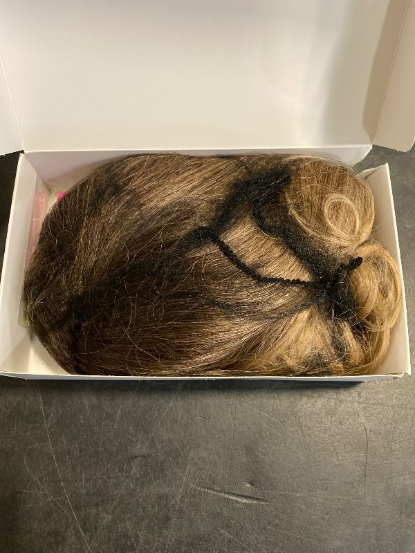 Photo 1 of HMHIFI Long Ombre Blonde Wigs for Women 26 inch Long Wavy Middle Part Wig Ombre Blonde Wigs Upgraded Protein Fiber Hair Replacement Wig Cosplay Costume Halloween Wig(26'' Brown Ombre Blonde)