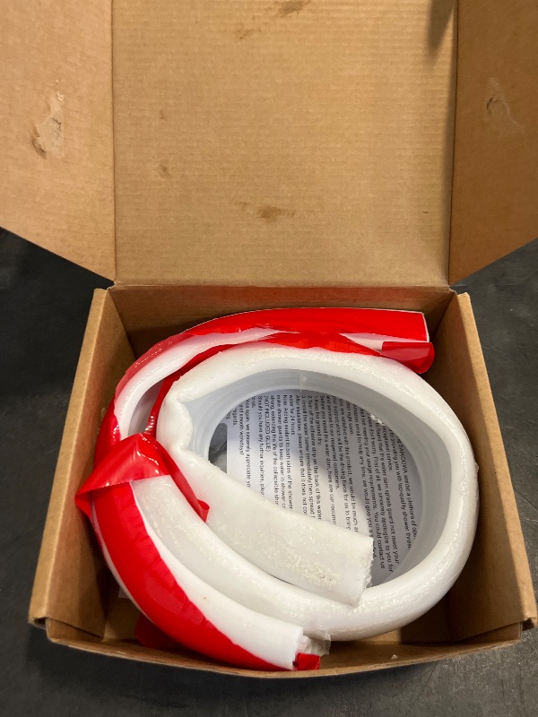 Photo 1 of SAIKOOWA 3.15" High- Shower Threshold Water Dam,39 Inch New Shower Dam - Collapsible Shower Water Dam,Shower Splash Guard Water Dam Barrier for Wet and Dry Separation