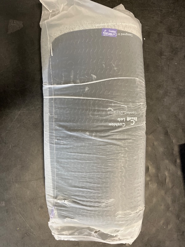 Photo 1 of C CUSHION LAB Patented Pressure Relief Seat Cushion for Long Sitting Hours on Office/Home Chair, Car, Wheelchair - Extra-Dense Memory Foam for Hip, Tailbone, Coccyx, Sciatica - Light Grey