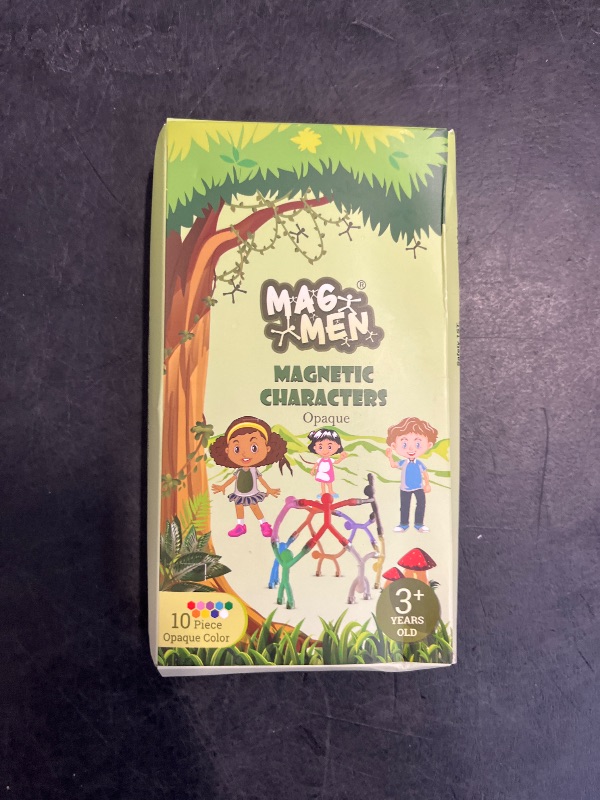 Photo 1 of MagMen Magnetic Travel Toys: Stretchy, Fun, and Educational Fidget Toys for Kids and Adults Ages 3 and up 10 Opaque