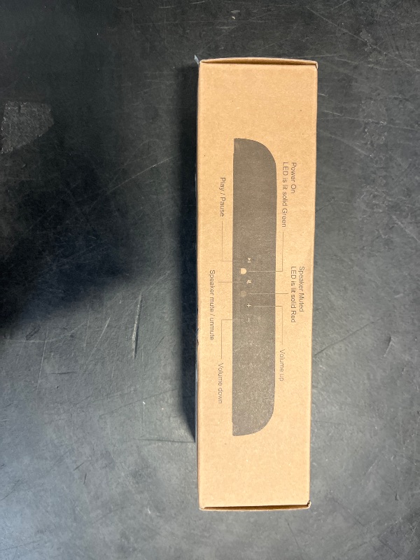 Photo 1 of Cyber Acoustics USB Speaker Bar (CA-2890) – Stereo USB Powered Speaker, Easily Clamps to Monitor, Convenient Controls