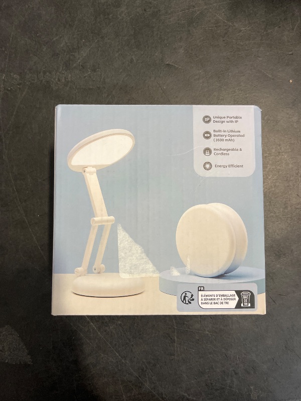 Photo 1 of Cordless Rechargeable Table Lamp, 3600mAh Battery Powered, 10 Brightness Levels, Portable
