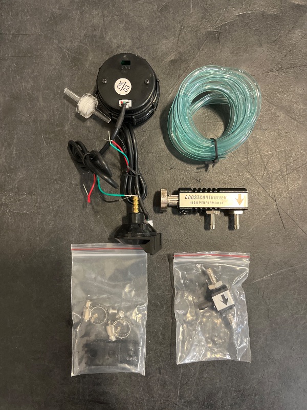 Photo 1 of 0-30PSI Manual in Cabin Boost Controller Kit with 52mm Electronic Digital Boost Gauge Black