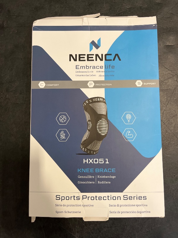 Photo 1 of NEENCA Professional Knee Brace for Pain Relief, Medical Knee Support with Patella Pad & Side Stabilizers, Compression Knee Sleeve for Meniscus Tear, ACL, Joint Pain, Runner, Workout - FSA/HSA Eligible