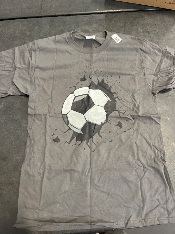 Photo 1 of 2nd Birthday Soccer Themed Birthday Party 2 Years Old T-Shirt