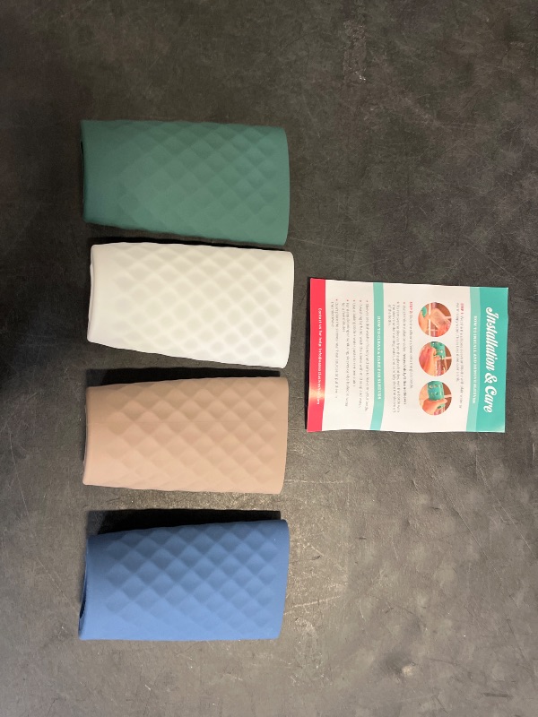 Photo 1 of Silicone Sleeves for Glass Water Bottles - 4-Pack of Protective Holders 16-18 oz Capacity - Anti-Slip Protection for Beverage Containers, Smoothies, Juices - Insulating Carriers (Mountain Woodlands)