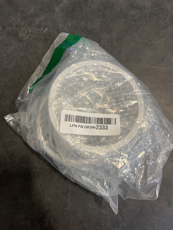Photo 1 of Raven R1510 PVC Termination Cap Mesh Screen Vent Cover, Furnace & Roof Vent Cap, Stainless Steel Wire Round Exhaust Pipe Cover End 4" Inner & 4.5" Outer Diameter
