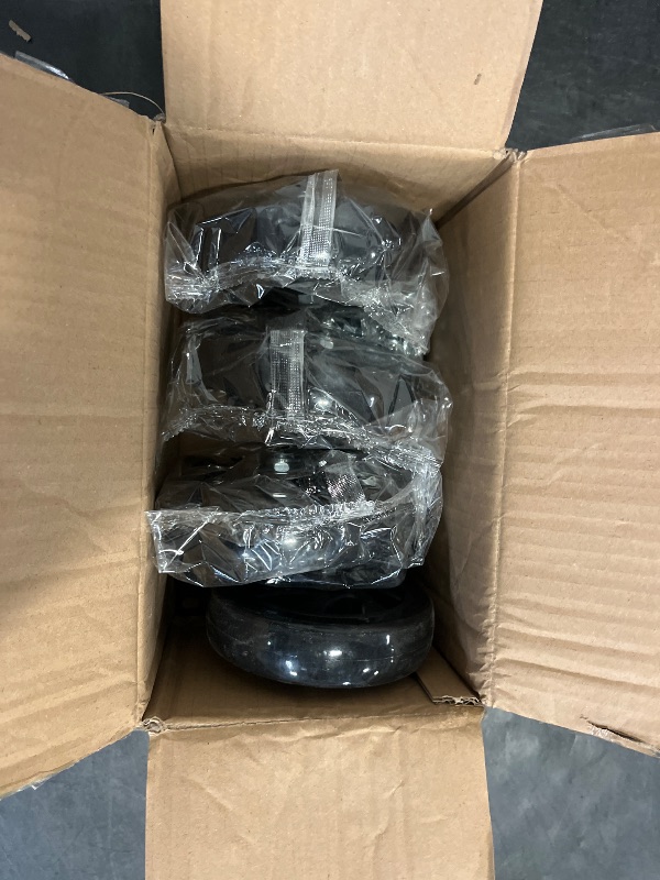 Photo 1 of 5 Inch Caster Wheels, Casters Set of 4, Heavy Duty Casters with Brake 2200 Lbs,Swivel Caster Wheels with Top Plate, Industrial Caster Wheels for Workbench, Cart, Furniture