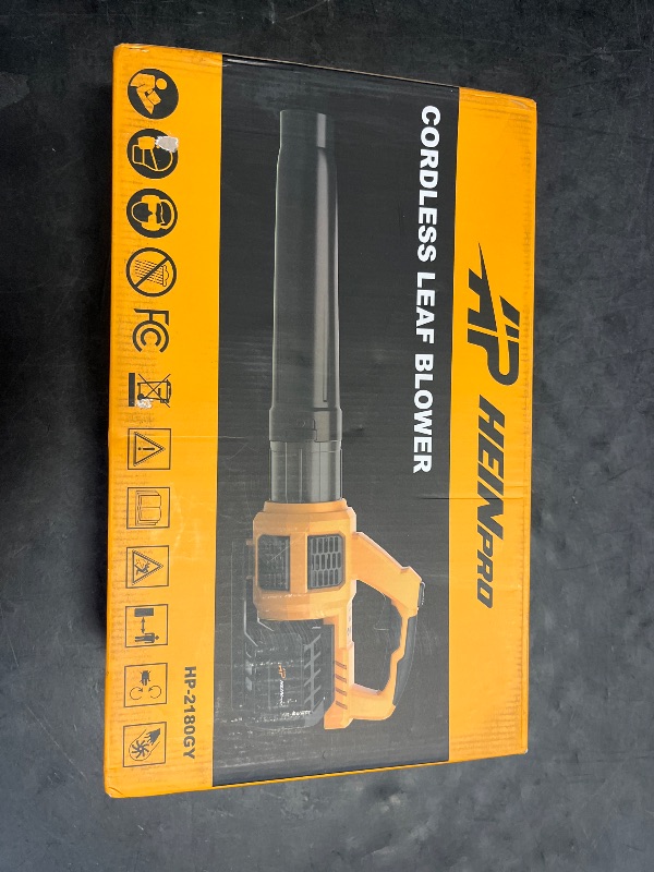 Photo 1 of HEINPRO Cordless Leaf Blower for Dewalt 20V Max Battery (Battery not Included) 400CFM Electric Leaf Blower Cordless, Variable Speed, Turbo Mode, Leaf blowers Battery Powered for Lawn Care, Yard