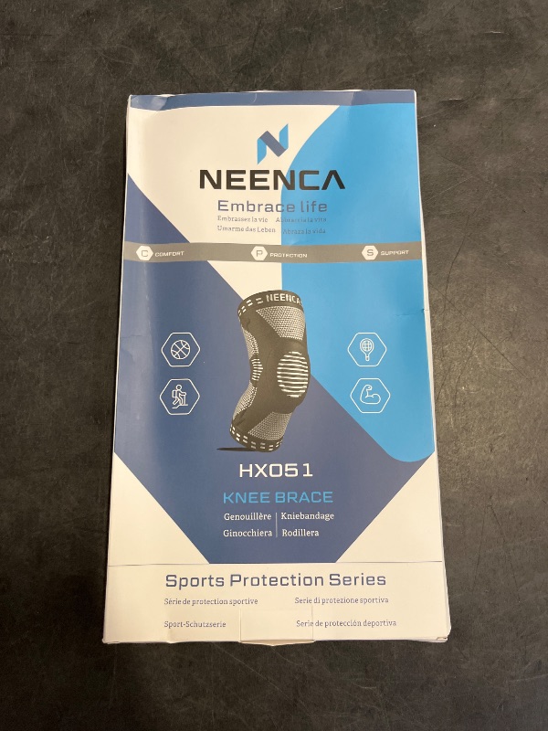 Photo 1 of NEENCA Professional Knee Brace for Pain Relief, Medical Knee Support with Patella Pad & Side Stabilizers, Compression Knee Sleeve for Meniscus Tear, ACL, Joint Pain, Runner, Workout - FSA/HSA APPROVED