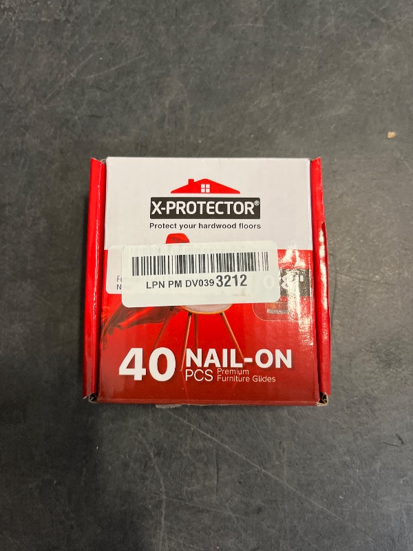 Photo 1 of 40-Piece Felt Furniture Pads by X-Protector - Nail-On, 0.8' - Protect Hardwood Floors