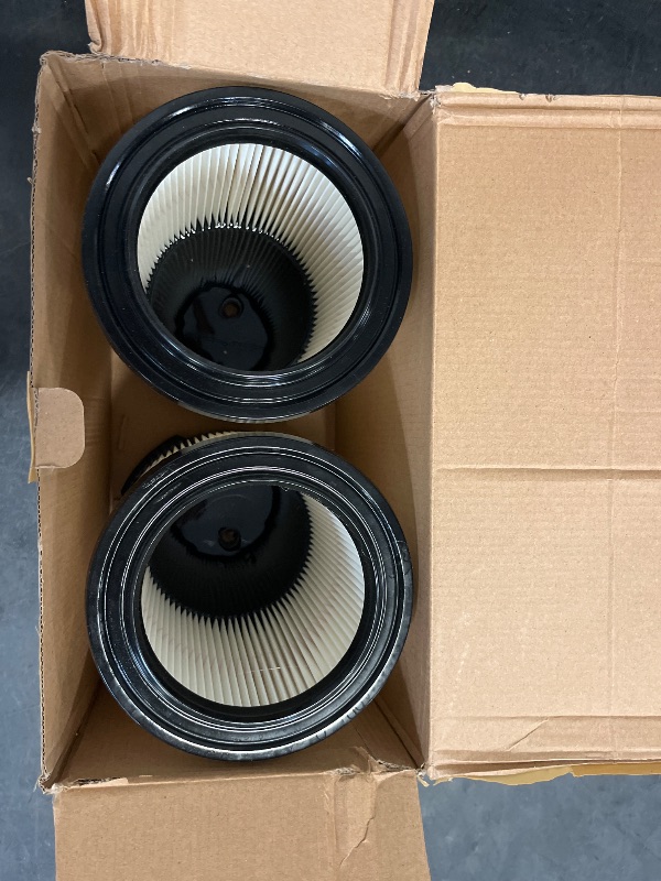 Photo 1 of Replacement Filter Fit for Craftsman 9-38754 CMXZVBE38754 Red Stripe General Purpose Wet Dry Vac Replacement Filter for 5 to 20 Gallon shop vacuums, 2Pack