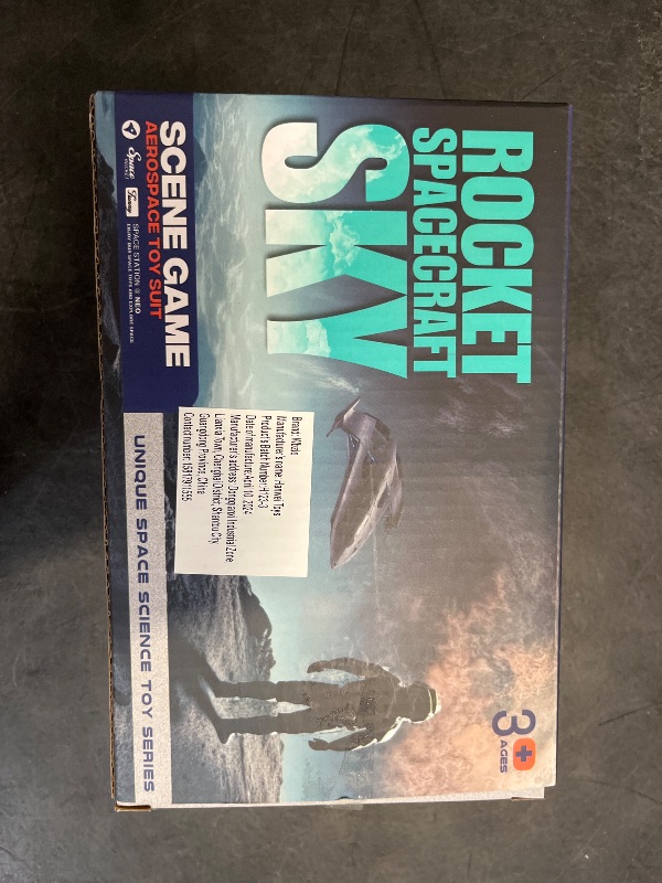 Photo 1 of Wbzle Space Explorer Toy Kit, Space Toys Set with Astronaut Figure, Double Satellite, Pointy Rockets and Launch Towers, Space Scooter, Astronaut Exploration Gift for Exploring Boys and Girls