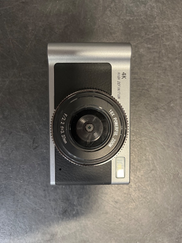Photo 1 of Forc Digital Camera, Kids Camera, 4K FHD 1080P 64MP Point and Shoot Digital Cameras with 64GB Card, 18X Zoom, Anti Shake, Compact Small Camera for Kids Gifts for Teens Girls Boys