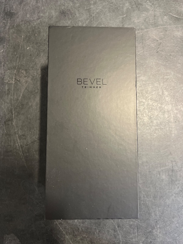 Photo 1 of Bevel Beard Trimmer for Men - Cordless Trimmer, 6 Hour Rechargeable Battery Life, Tool Free Adjustable Zero Gapped Blade, Barber Supplies, Mustache Trimmer, Silver