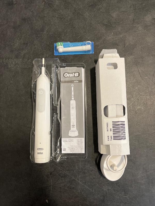 Photo 1 of Oral-B Pro 1000 Rechargeable Electric Toothbrush, White